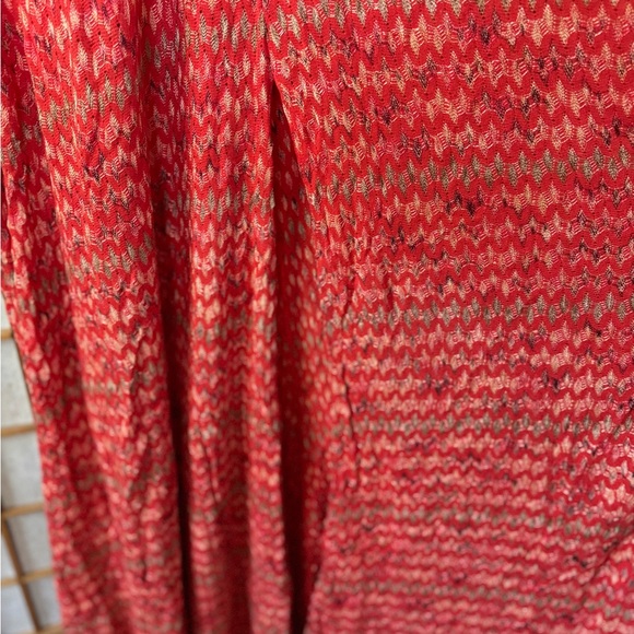 Free People Vibrant Red Knit maxi dress - Picture 4 of 8